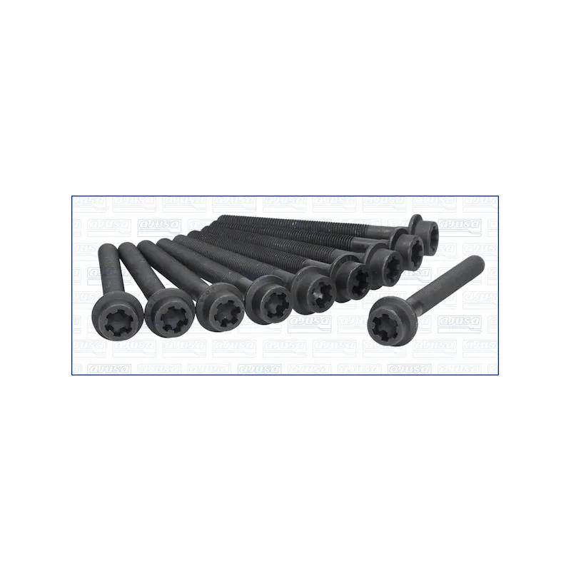 Jeu de boulons de culasse de cylindre AJUSA 81017900