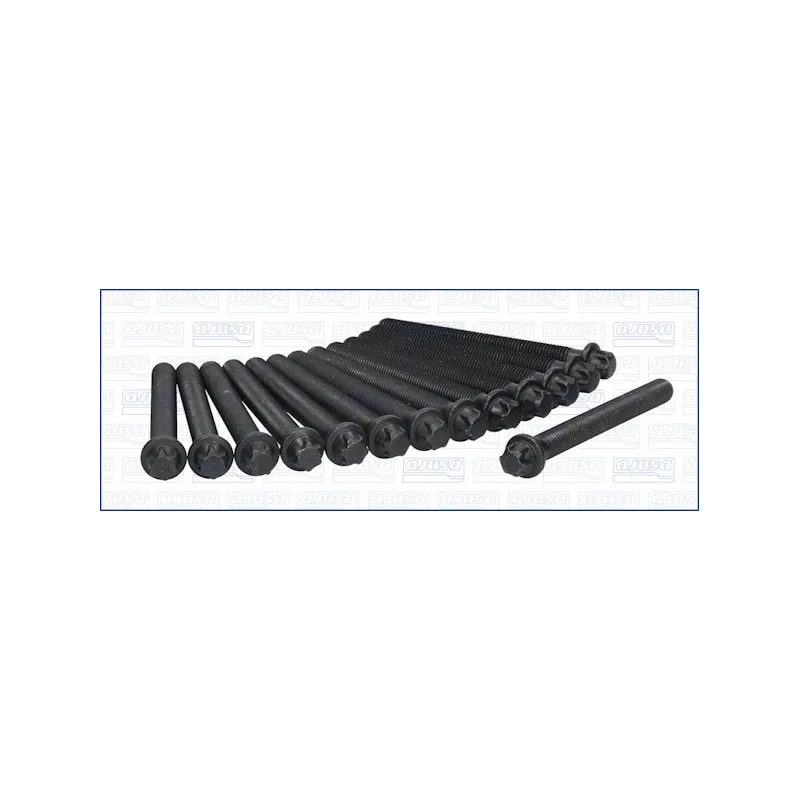 Jeu de boulons de culasse de cylindre AJUSA 81020400