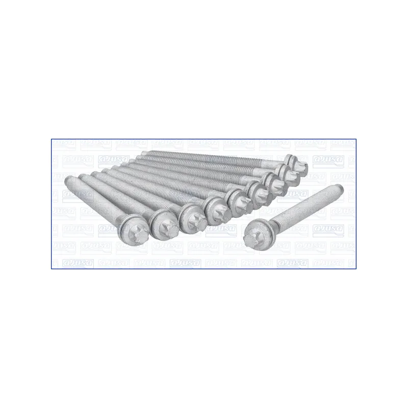 Jeu de boulons de culasse de cylindre AJUSA 81028600
