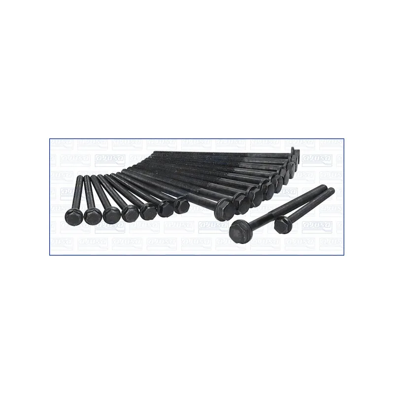 Jeu de boulons de culasse de cylindre AJUSA 81029000