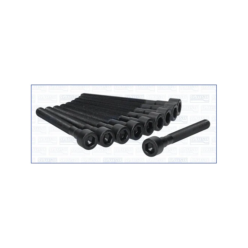 Jeu de boulons de culasse de cylindre AJUSA 81029100