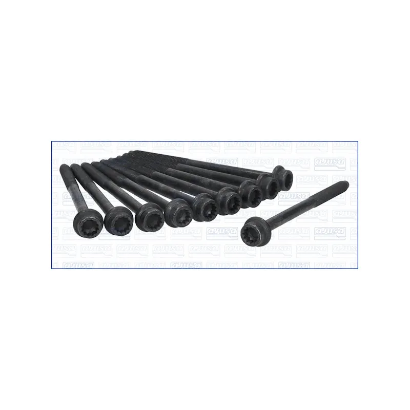 Jeu de boulons de culasse de cylindre AJUSA 81037200