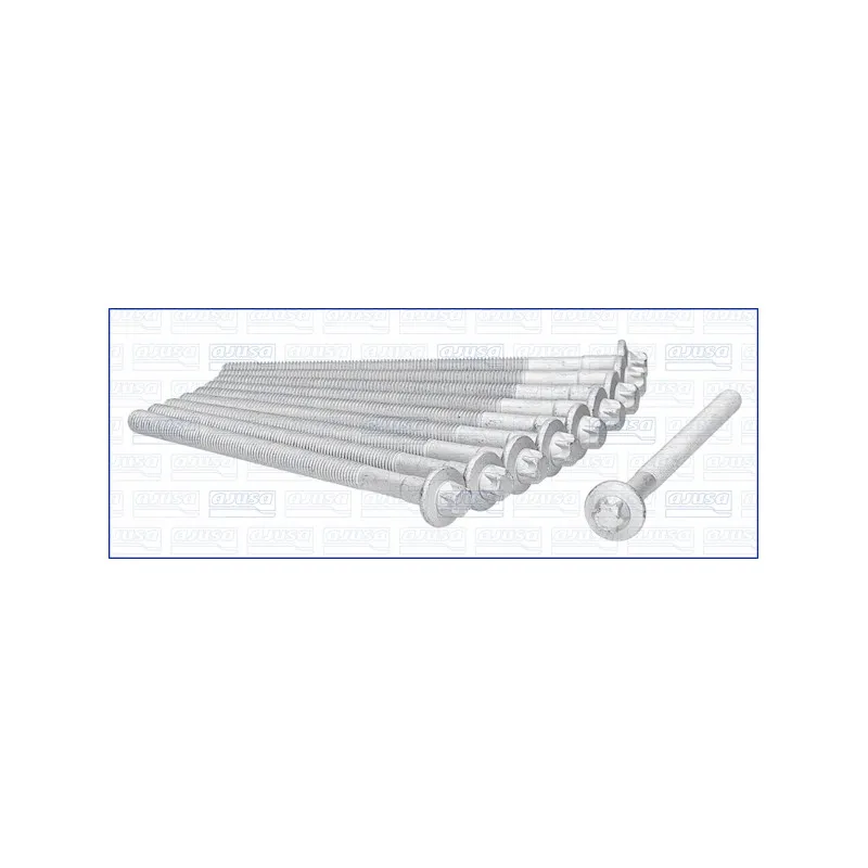 Jeu de boulons de culasse de cylindre AJUSA 81038600