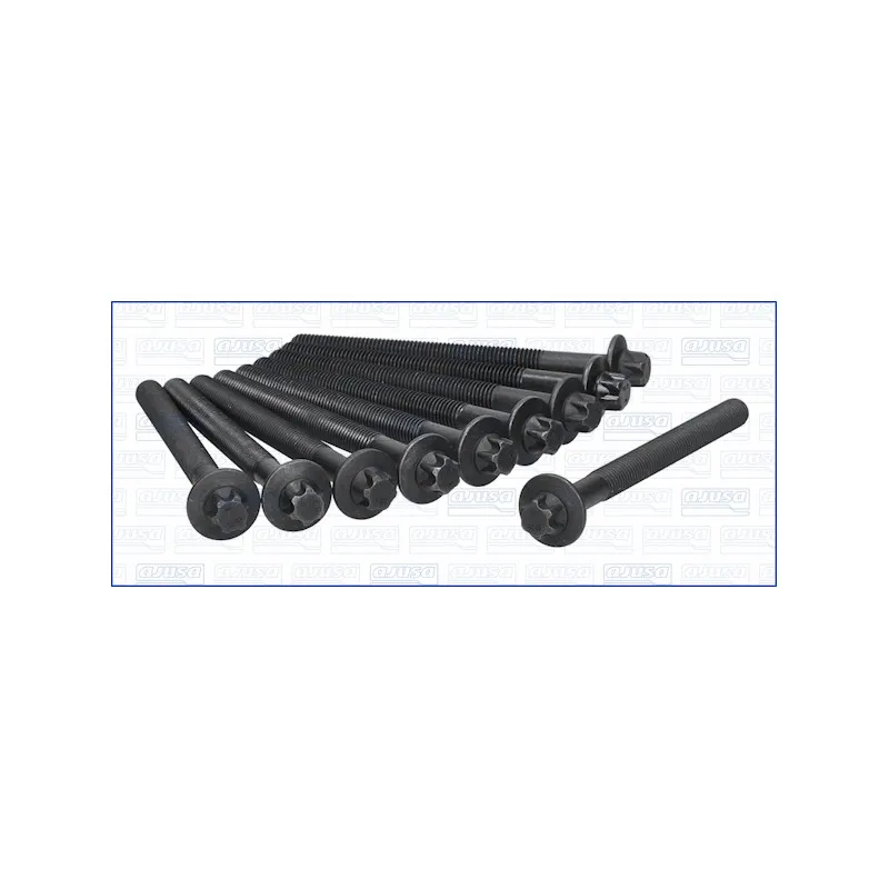 Jeu de boulons de culasse de cylindre AJUSA 81038800