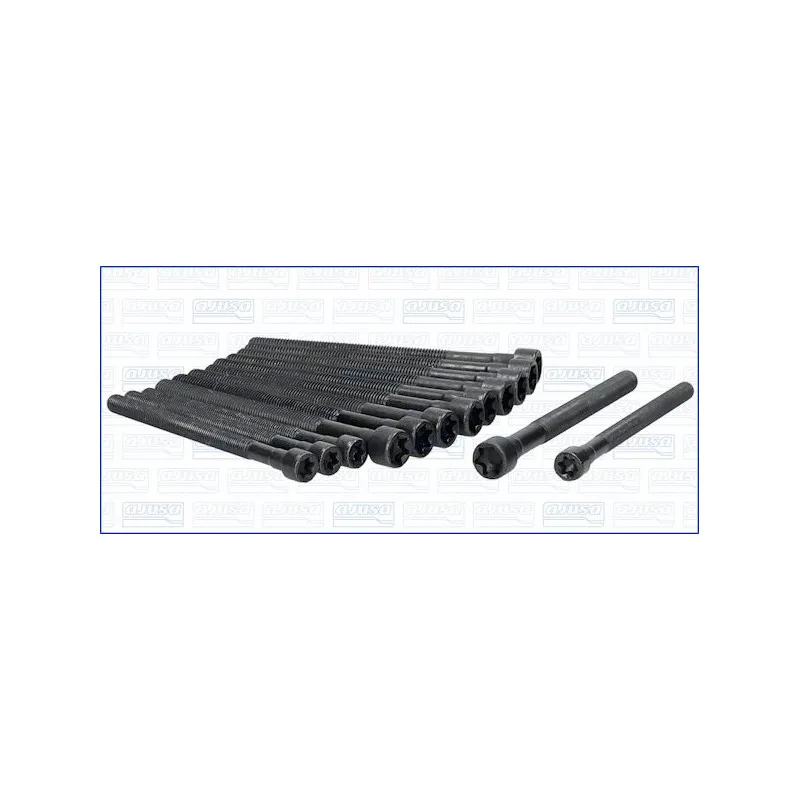 Jeu de boulons de culasse de cylindre AJUSA 81040000