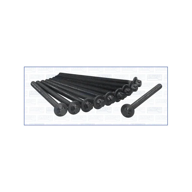 Jeu de boulons de culasse de cylindre AJUSA 81041200
