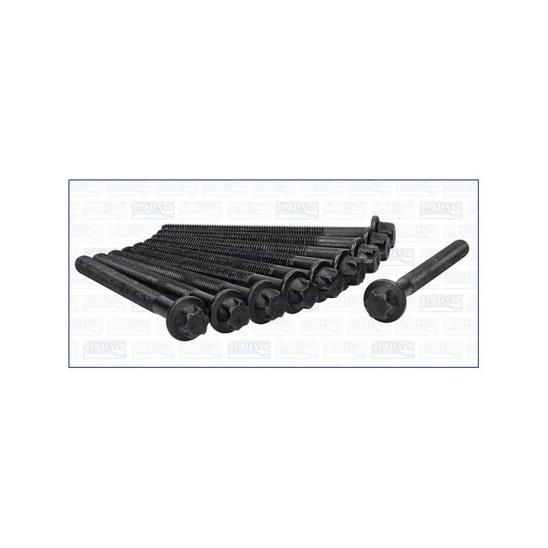 Jeu de boulons de culasse de cylindre AJUSA 81042700