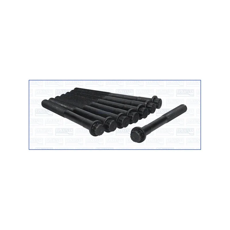 Jeu de boulons de culasse de cylindre AJUSA 81047000