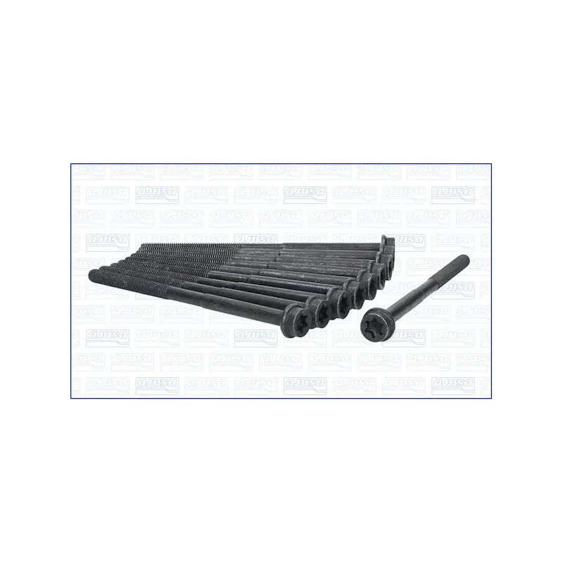 Jeu de boulons de culasse de cylindre AJUSA 81053900