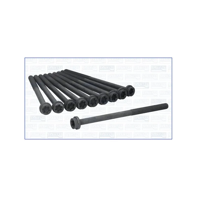 Jeu de boulons de culasse de cylindre AJUSA 81061500