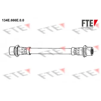 Flexible de frein FTE 134E.666E.0.0