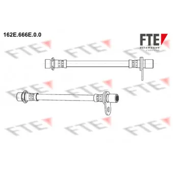 Flexible de frein FTE 162E.666E.0.0
