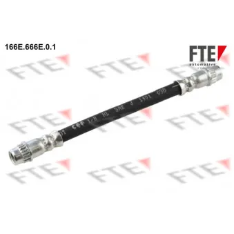 Flexible de frein FTE 166E.666E.0.1