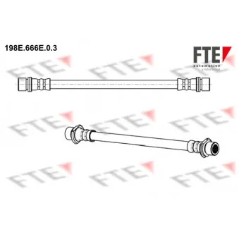 Flexible de frein FTE 198E.666E.0.3