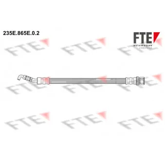 Flexible de frein FTE 235E.865E.0.2