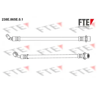 Flexible de frein FTE 238E.865E.0.1