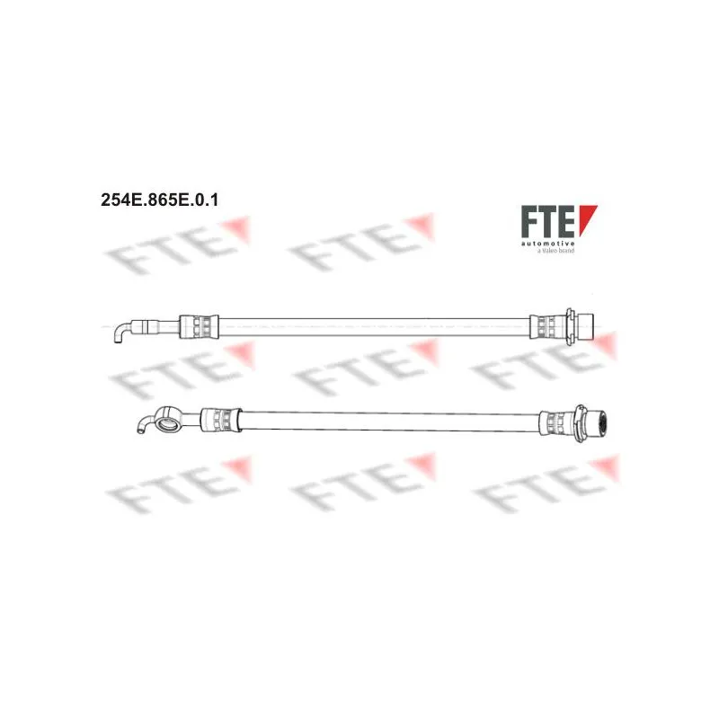 Flexible de frein FTE 254E.865E.0.1