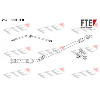 Flexible de frein FTE 262E.865E.1.0