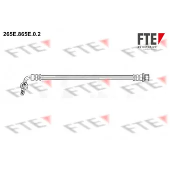 Flexible de frein FTE 265E.865E.0.2