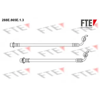 Flexible de frein FTE 288E.865E.1.3