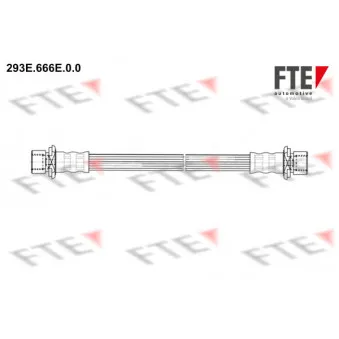Flexible de frein FTE 293E.666E.0.0