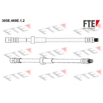 Flexible de frein FTE 305E.469E.1.2
