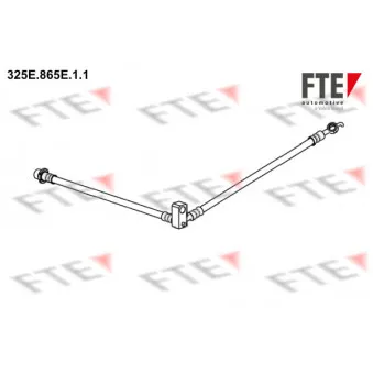 Flexible de frein FTE 325E.865E.1.1