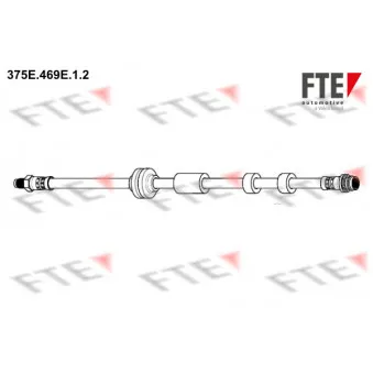 Flexible de frein FTE 375E.469E.1.2