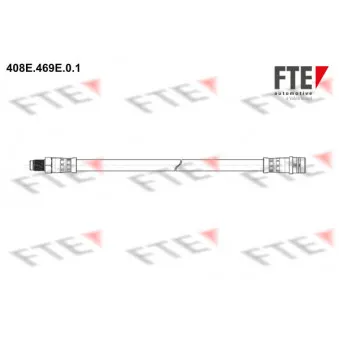 Flexible de frein FTE 408E.469E.0.1