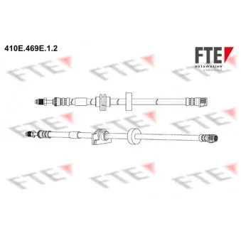 Flexible de frein FTE 410E.469E.1.2