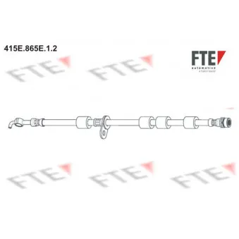Flexible de frein FTE 415E.865E.1.2