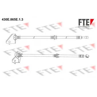 Flexible de frein FTE 430E.865E.1.3