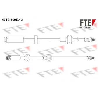 Flexible de frein FTE 471E.469E.1.1