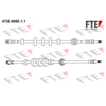 Flexible de frein FTE 472E.469E.1.1