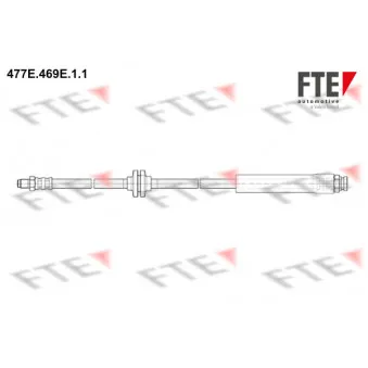 Flexible de frein FTE 477E.469E.1.1