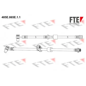 Flexible de frein FTE 485E.865E.1.1