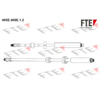 Flexible de frein FTE 495E.469E.1.2