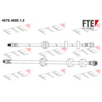 Flexible de frein FTE 497E.469E.1.2