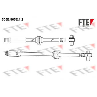 Flexible de frein FTE 505E.865E.1.2