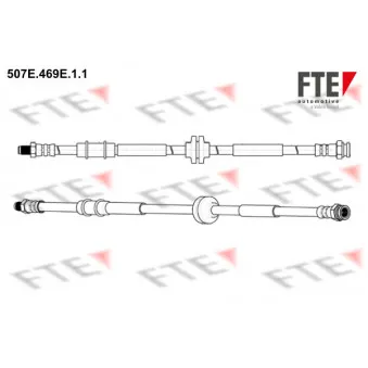 Flexible de frein FTE
