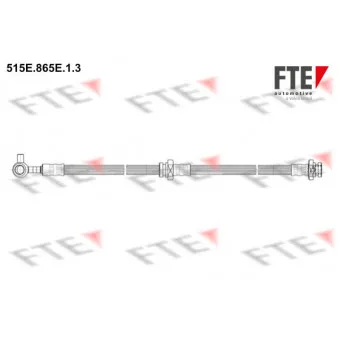 Flexible de frein FTE 515E.865E.1.3