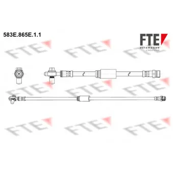 Flexible de frein FTE 583E.865E.1.1