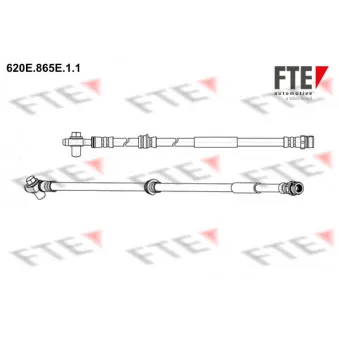 Flexible de frein FTE 620E.865E.1.1
