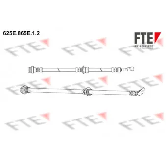 Flexible de frein FTE 625E.865E.1.2