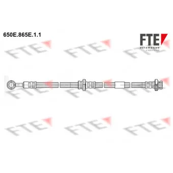 Flexible de frein FTE 650E.865E.1.1