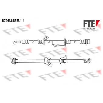 Flexible de frein FTE 679E.865E.1.1