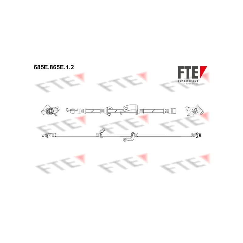 Flexible de frein FTE 685E.865E.1.2