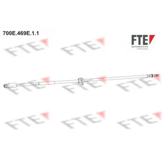 Flexible de frein FTE 700E.469E.1.1