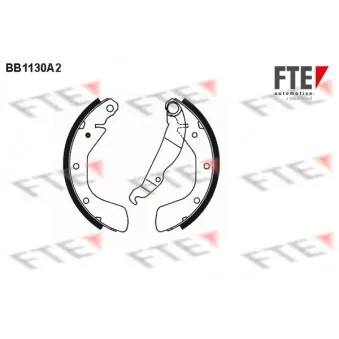 Jeu de mâchoires de frein FTE BB1130A2