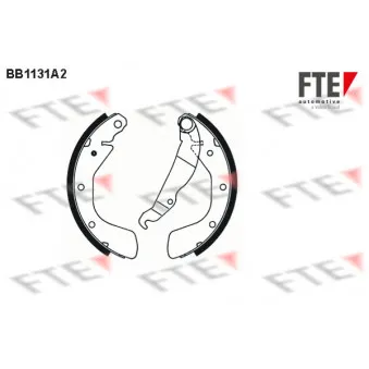 Jeu de mâchoires de frein FTE BB1131A2